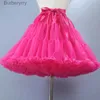 Skirts Tutu Skirt for Women Mini Tulle Skirt Fashion High Waist Lolita Style A-line Skirt Fe Mesh Short Skirts Lady Party ClothesL231212