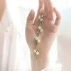 Link-Armbänder Linglan Flower Handgefertigtes Süßwasserperlenarmband mit einem Nischendesign, das sich leicht, luxuriös und exquisit anfühlt