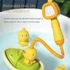 Jouets de bain Jouets de bain pour bébé canard mignon jet d'eau électrique salle de bain jouets de bain enfants bain et douche baignoires interactifs jouets pour tout-petits cadeaux Q231211