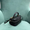 GABY MINI VANITY BAG IN PELLE DI AGNELLO 10A Borsa a tracolla di design di alta qualità Borsa a tracolla da donna da 17 cm Borsa per cosmetici in vera pelle Portamonete classico da donna a spalla