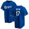 Dodgers 17 Shohei Ohtani 2024 Maillots Freddie Freeman Mookie Betts Clayton Kershaw Martinez Taylor Julio Urias Muncy Thompson Enrique Hernandez