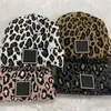 Cappello Beanie di design per donna Uomo Marca Cappelli Skullies lavorati a maglia invernali Cappellino caldo per cofano unisex da donna Cappellini leopardati2335