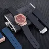 Horlogeband Voor HUBLOT BIG BANG Siliconen 24 26mm Waterdichte Mannen Band Ketting Accessoires Rubberen Armband W220419247G