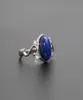 925 Sterling Silver Movie Quothe Vampire Diariesquot Elena039S Daylight Ring Women smycken Ring Nature Real Lapis Stone 206641693