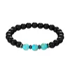 Matted Black Healing Balance Beads Reiki Buddha Prayer Natural Stone Yoga Bracelet for Women Men