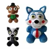 Nuovi giocattoli di peluche FNAF Nightmare Freddy Bear Foxy Springtrap Bonnie da 20 cm alle bambole di peluche morbide di Freddy