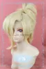 Cosplay شعر مستعار OW Mercy Angela Ziegler Light أشقر Cosplay Ponytail Hair Cosplay Costume Wig + Free Wig Capl240124