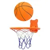 Bollar Hanger Hook Inomhus utomhus basketuppsättning med Net Ball Kid Basketball Sport Toy 231212