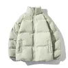 Parkas pour hommes Veste d'hiver Hommes Parkas Épaissir Manteau chaud Hommes Col montant Couleur unie Parka décontractée Femmes Mode Streetwear 5XL 231212