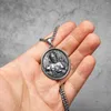 Pendentif Colliers St.Francis Croix Puissante Amulette Hommes En Acier Inoxydable Pendentifs Chaînes Femmes Bijoux Vintage Accessoires Cadeaux En Gros