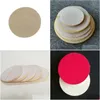 Polishing Pads Flocking Wool Wheel Polishing Felt Grinding Disc Self-Adhesive Pad Drop Delivery Home Garden Tools Power Tools Otijn