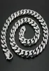 Heavy 15mm wide 1832 inch stainless steel silver large curb link chain necklace for mens holiday gifts cool9848507