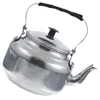 Ensembles de vaisselle Théière en métal Petite bouilloire Cuisinière Bouilloires pour cuisinière Eau bouillante Mini café