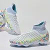 Schuhe Männer Jugend Kinder bequeme Fußball -Stollen Frauen Männer Ag Tf Fußball Boots Jungen Mädchen Kinder High Top Training Schuhe