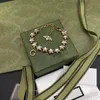 Luxurys Designers Star Femmes Charm Bracelets Tendance Bracelets De Mode Boutique Cadeau Bijoux Jolie Belle Double Lettre Émail249h