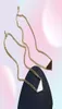 Роскошное ожерелье с подвеской, модное мужское и женское перевернутое треугольник с буквой P, золотая цепочка, ювелирные изделия, мужская и женская модная индивидуальность c3348011