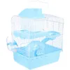 Other Pet Supplies Hamster Cage Chinchilla Accessories Hamsters Hideout House Doublelayer Castle Hut Dog bed 231211