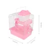 Other Pet Supplies Hamster Cage Chinchilla Accessories Hamsters Hideout House Doublelayer Castle Hut Dog bed 231211