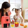 Keukens Speelvoedsel Pretend Air Friteuse Speelgoed voor Kinderen met Cola Gebakken Kip Keuken Speeltoestel Accessoire Meisjes 231211