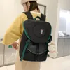 Rucksack Nette Flip Frauen Mädchen Nylon Schultasche Kawaii Student Buch Weibliche Mode College Dame Reise Rucksack