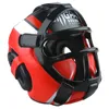 Caschi da equitazione Casco da boxe in pelle PU di alta qualità Bambini adulti Competizione professionale Copricapo MMA Muay Thai Taekwondo Head Gear Guard 231211