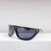 Sunglasses Fashion Hip Hop Style Men's Glasses 0124S Cat Eye Large Frame Women's Silvery Reflective Lenses Black Blue 7 Colors