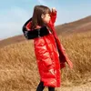 Пуховое пальто с меховым капюшоном для девочек, одежда для малышей, парки для мальчиков, плотная зимняя водонепроницаемая верхняя одежда для детей 3, 6, 8, 10, 12 лет 231212