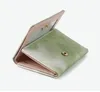 luksurys projektanci portferzy mody groszek krótki klip klasyczny skórzany portfel torby karty torebki z pudełkową torbą na kurz nr 99