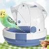 Bird Cages Portable Parrots Carry Cage for Travel Outdoor Safe Door Lock Small Pet Accessories Lightweight 231211