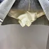 Ropa étnica 2023 Primavera y otoño Moda Diseño de costura Falda de mezclilla de cintura alta para mujeres Una línea que adelgaza la prueba de exposición 231213