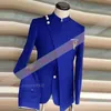 Abiti da uomo Blazer 2023 Ultimo Cappotto Mutanda Design Navy Costume Homme Mariage Moda formale Slim Fit Per uomo Sposo Abito da sposa Smoking 2 pezzi 231212