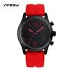 SINOBI sport femmes montres Casula genève montre à Quartz bracelet en Silicone souple mode couleur pas cher abordable Reloj Mujer279N