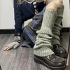 Women Socks Lolita Warmers Leg Long Girl Warmer Ankle Cover Sticked Gothic Cuffs Wool Foot Cosplay Sweet Japanese