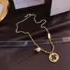 10 estilo de luxo designer pingente colares para mulheres marca embalagem pingentes designers aço inoxidável 18k banhado a ouro carta para mulheres nunca desaparecem