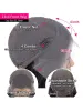 HD Şeffaf 13x4 Vücut Dalga Dantel Ön Peruk Önceden Kapanmış 360 Dantel Frontal Peruk İnsan Saç Perukları Kadınlar İçin
