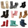 Casual dameslaarzen Fabrieksdesignerlaarzen Dames Snowboots Klassieke stijl Koe Suède Waterdicht Winter Warm Korte laarzen Merk 12 kleuren