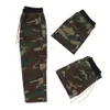 Rhude Broek Designer Mode Heren en Dames De juiste versie van Camouflage Multi Pocket Broekspijp Button Vibe Straight Tube Overalls