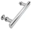 Serrature per porte in acciaio inossidabile 304 addensato con maniglia in vetro per bagno, WC PushPullShower 231212