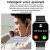 LIGE Bluetooth Odpowiedź Zadzwoń Smart Watch Men Men Full Dotknij połączenie Fitness Tracker IP67 Wodoodporny smartwatch dla mężczyzn Box 22041239i