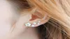 Modern Fabala Flower Pearl Earrings Branch Ear Stud Cute Simple7913371