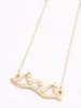 Sydamerikansk stil hänge halsband vågform halsband attraktiva gåvor för kvinnor detaljhandel och hela mix1930632