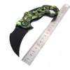 7.09'' Folding Karambit Knife Cs Go Survival Tactical Pocket Hunting Outdoor Hiking Camping Claw Knives Self-defense Tools 682