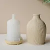 Diffusori di oli essenziali Diffusore di fragranze di oli essenziali Umidificatore ad ultrasuoni in ceramica per la camera da letto di casa Umidificatori per aromaterapia Diffusori 231213