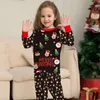 Family Matching Outfits Christmas Pajamas Family Matching Clothes Set Father Mother And Daughter Son Kids Xmas Outfit Baby Girl Rompers Pyjamas 231212