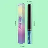 Eyeliner perlescente burst flash color paillettes ombretto matita eyeliner waterproof senza sbavature