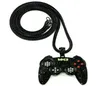 Hip Hop Game Machine Handle Pendant Mens Full Crystal Heavy Necklace Fashion Iced Out Game Controller8147442