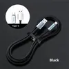 LED LIGHT 3A USB C 빠른 충전 케이블 USB A to Type C 타입 C Quick Charge Data Cable Samsung S24 Xaiomi LG Android Charger Cord