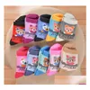 Chaussettes d'été pour bébés garçons et filles, stocks de coton de bonne qualité, couleur bonbon douce, livraison directe, vêtements de maternité Dhtw3