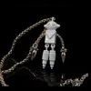 Pendant Necklaces Indifferent Fashionable Personality and Temperament Robot Necklace