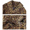 Женские плащи, леопардовое пальто с длинным рукавом, женское пальто 2023, весна-осень, модная элегантная женская повседневная ветровка Lu2005